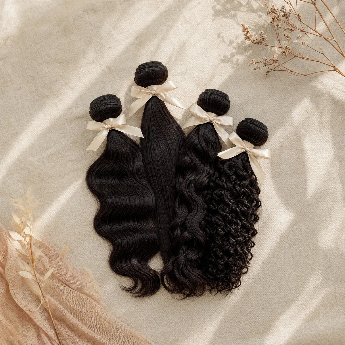 4 Pack · 100g hair bundles